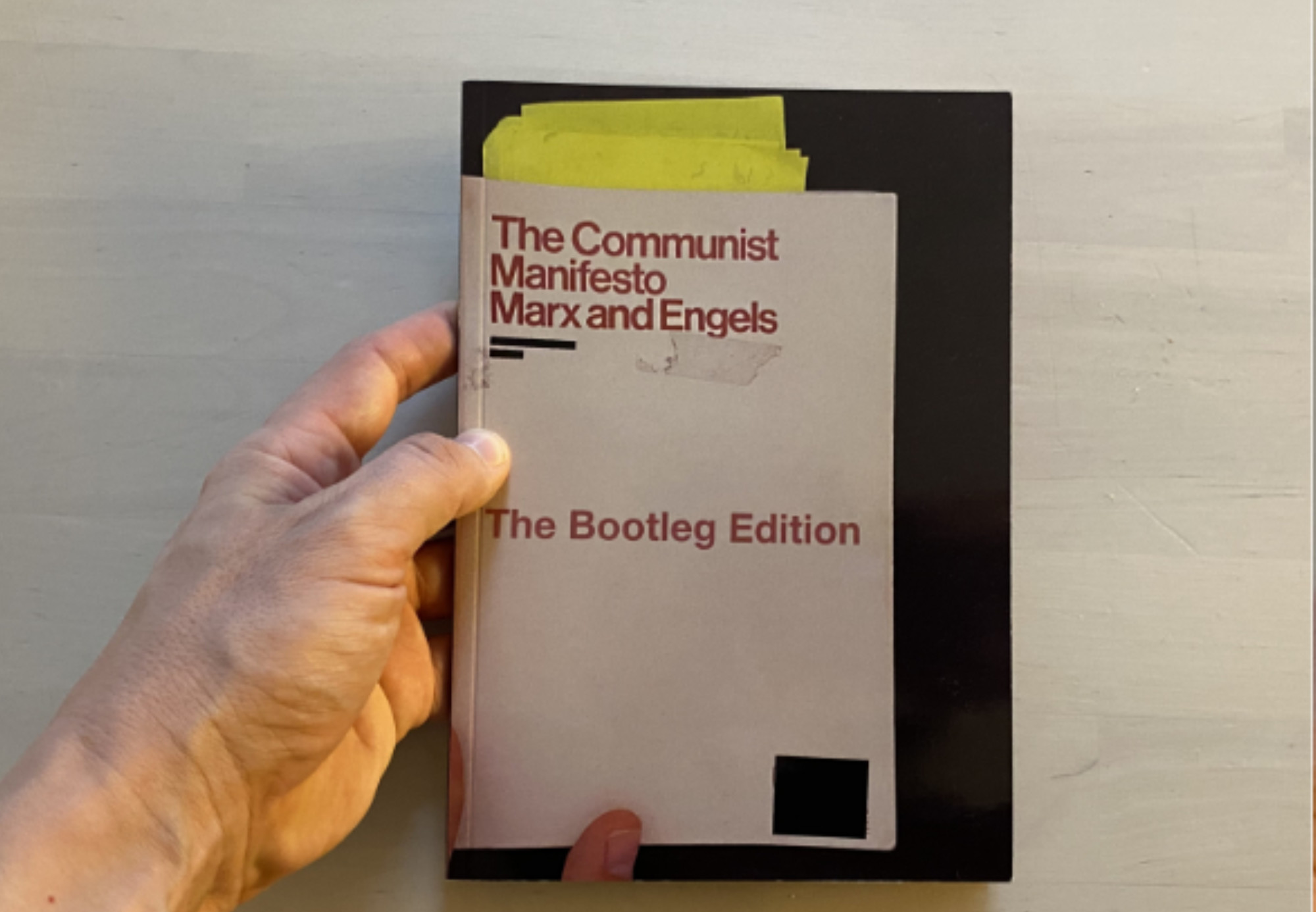 inside book The Communist Manifesto